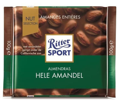 Ritter Sport Ganze Mandeln 100 Gramm