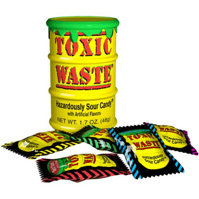 Toxic Waste Sour Candy Drum 42 Gramm (Halal)