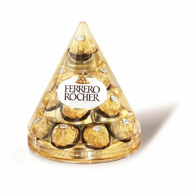 Ferrero Rocher - Coffret cadeau de Noël de chocolats, 17 pièces, 212 grammes