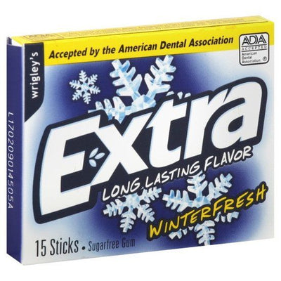 Bâtonnets Wrigley's Extra Winterfresh 15