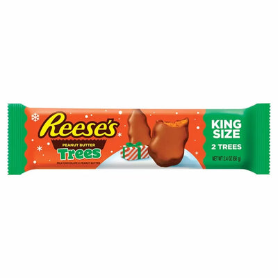 Reese's - 2 Milchschokoladen- und Erdnussbutterbäume, King Size, 68 Gramm