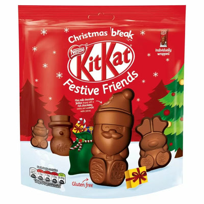 Kit Kat - Sachet de chocolat au lait à partager « Amis festifs » 220 grammes