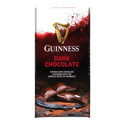 Guinness - Barre de chocolat noir 90 grammes