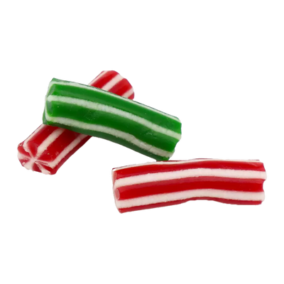 Grüne und rote Zuckerstangen, 1 Kilo