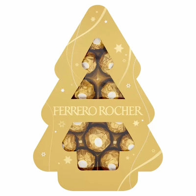 Ferrero Rocher - Coffret cadeau de Noël de 12 chocolats (150 g)