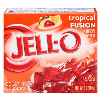 Jell-O - Gélatine Fusion Tropicale 85 grammes