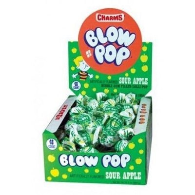 Sucette Charms Blow Pop - Pomme verte