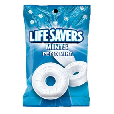 Sachet de bonbons Lifesavers Pep O Mint durs, 198 grammes
