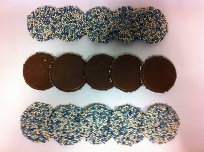 Geboorte Flikken Blauw /- 65 Stück 1 Kilo