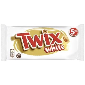 Twix - Blanc, paquet de 5, 230 g