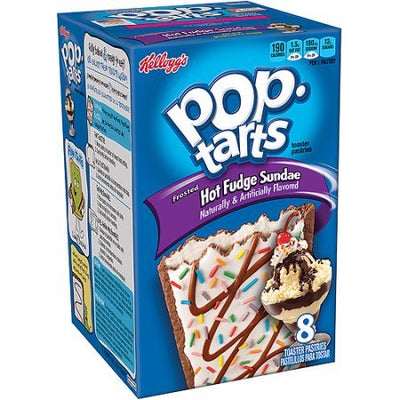Pop-Tarts Kellogg's saveur sundae au fudge chaud 384 grammes