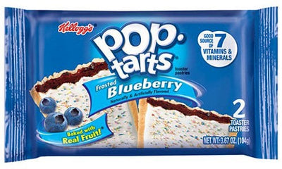 Pop-Tarts Kellogg's Myrtille 104 grammes (paquet de 2)