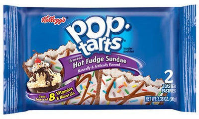 Pop-Tarts Kellogg's saveur Sundae au fudge chaud (paquet de 2)