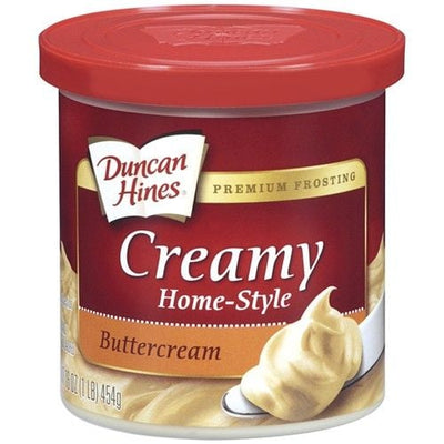 Duncan Hines - Glaçage à la crème au beurre 454 grammes