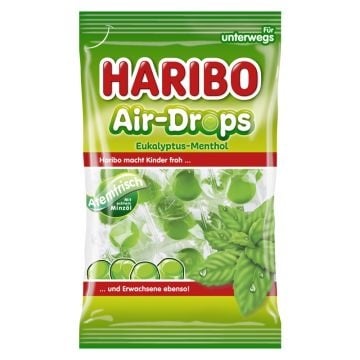 Haribo - Air-Réglisses Euka-Menthol 100 Gram