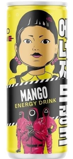Squid Game - Boisson énergisante à la mangue 250 ml