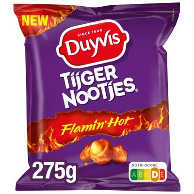 Duyvis - Tigernüsse, scharf 275 Gramm (EU-Produkt)
