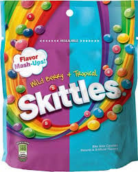 Skittles - Mash Ups Sachet à pinces 204,1 grammes