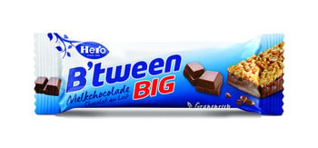 Hero - B'tween Big MelkSchokolade 50 Gram 24 Stück