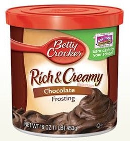 Glaçage au chocolat Betty Crocker - 453 grammes