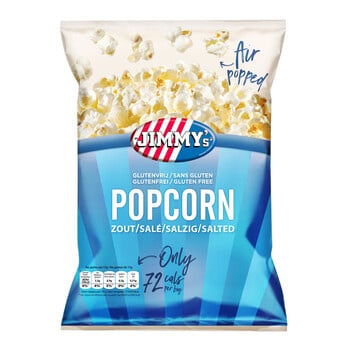 Jimmy's - Popcorn Zout 17 Gram 21 Stück