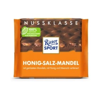 Ritter Sport - Honig-Salz-Mandel 100 Grammes