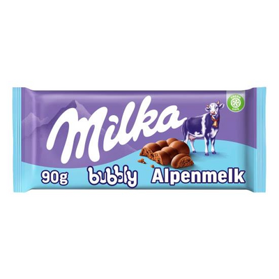 Milka - Lait pétillant des Alpes 90 grammes