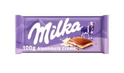 Milka - Crème de lait alpine 100 grammes