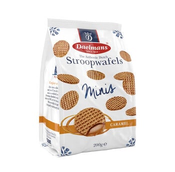 Dealmans - Mini Stroopwafel Blokzak 200 Gram 12 Stück