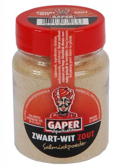 Gaper Schwarz-Weiß-Salzpulver (Salmiak) 30 Gramm
