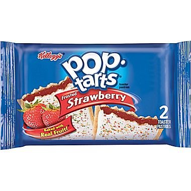 Kellogg's - Pop-Tarts - Fraise (paquet de 2)