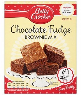 Betty Crocker - Schokoladen-Fudge-Brownie-Mischung 415 Gramm