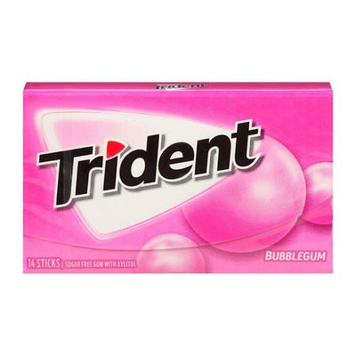 Trident - Bubblegum 14 bâtonnets
