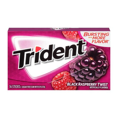 Chewing-gum Trident Black Raspberry Twist