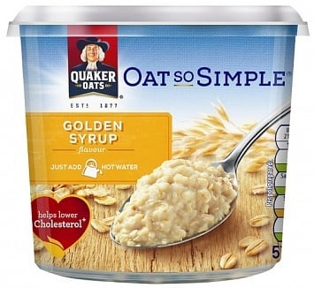 Sirop doré Quaker Oats - Pots So Simple 50 grammes