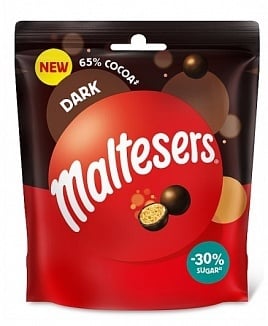 Malteser - Beutel mit dunkler Schokolade, 88 Gramm