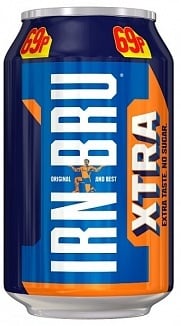 Irn Bru - Xtra 330 ml