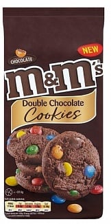 M&M - Doppel-Schokoladenkekse 180 Gramm