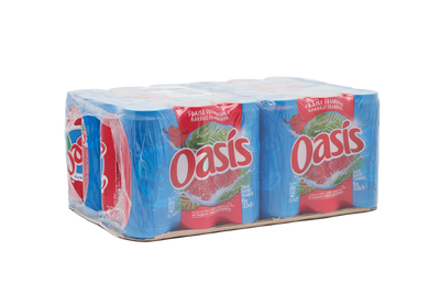 Oasis - Aadbei Famboos 330ml 24 Canettes