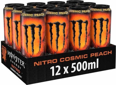 Monster - Nitro Cosmic Peach 500ml 12 Canettes