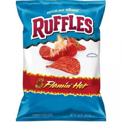 Ruffles - Potato Chips Flamin Hot 184 Gram