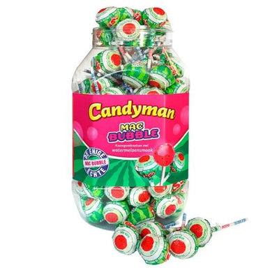 Candyman - Mac Bubble Watermelon 100 Pièces