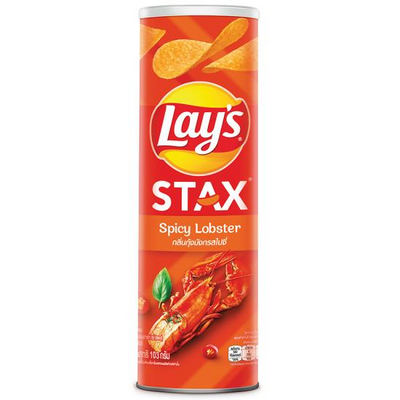 Lay's - Stax Spicy Lobster 100 Gramm