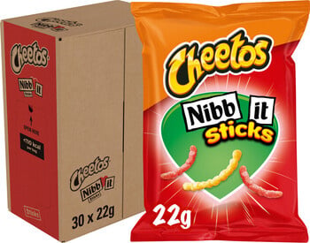 Cheetos - Nibbit Sticks Natural 22 Gram 30 Stück