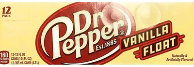 Dr Pepper - Float 355ml 12 Canettes
