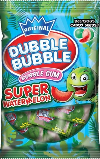 Dubble Bubble – Super-Wassermelonen-Kaugummi, 85 Gramm