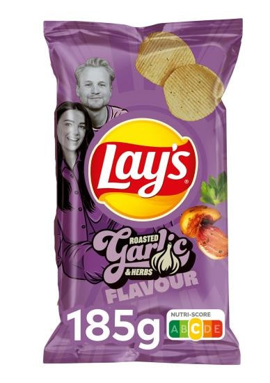 Lay's - Max Gerösteter Knoblauch 185 Gramm