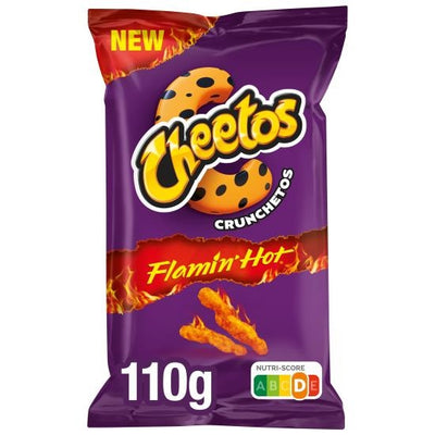 Cheetos - Flamin Hot Crunchetos 110 Gramm (EU-Produkt)