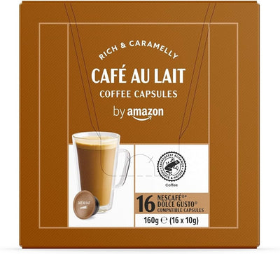 Café Au Lait Kaffeekapseln Reichhaltig und karamellig, 160 Gramm