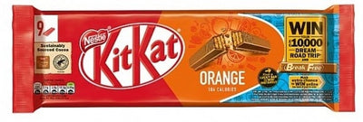 Nestlé - Kit Kat - Orange, paquet de 9, 186 grammes